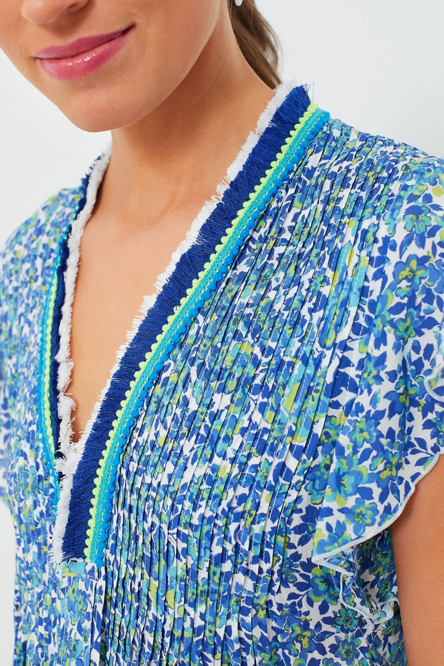 Blue Net Sasha Mini Dress 7 Blue Net Sasha Mini Dress - Image 5