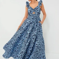 Exclusive Blue Ibukun Dress