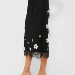 Black Bethany Lace Midi Skirt -Deals Raimenti Store aVtLSyzYdUdC34y5XRhjTuVwf7wFUleq 1