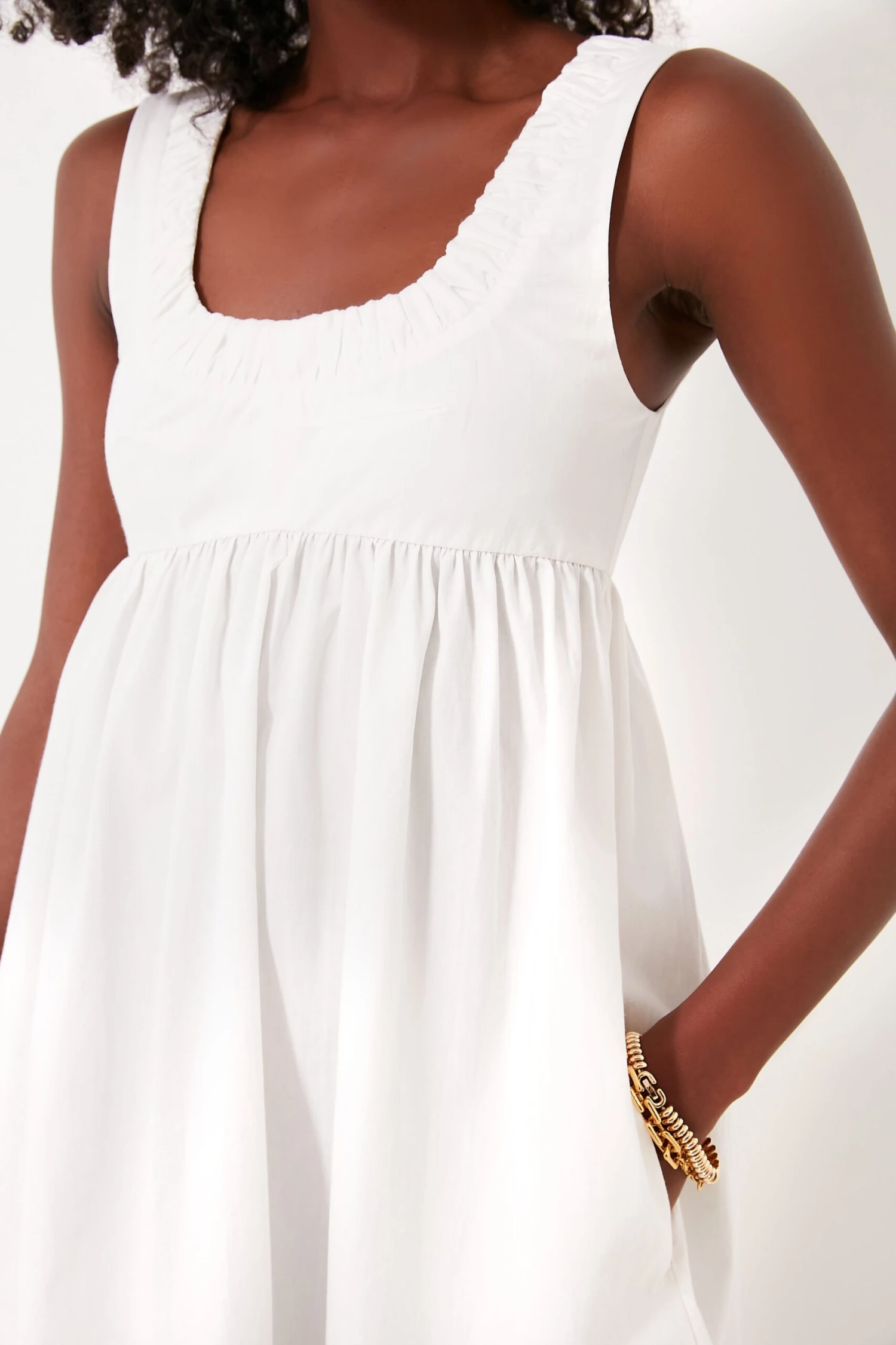 White Letizia Mini Dress 7 White Letizia Mini Dress - Image 5