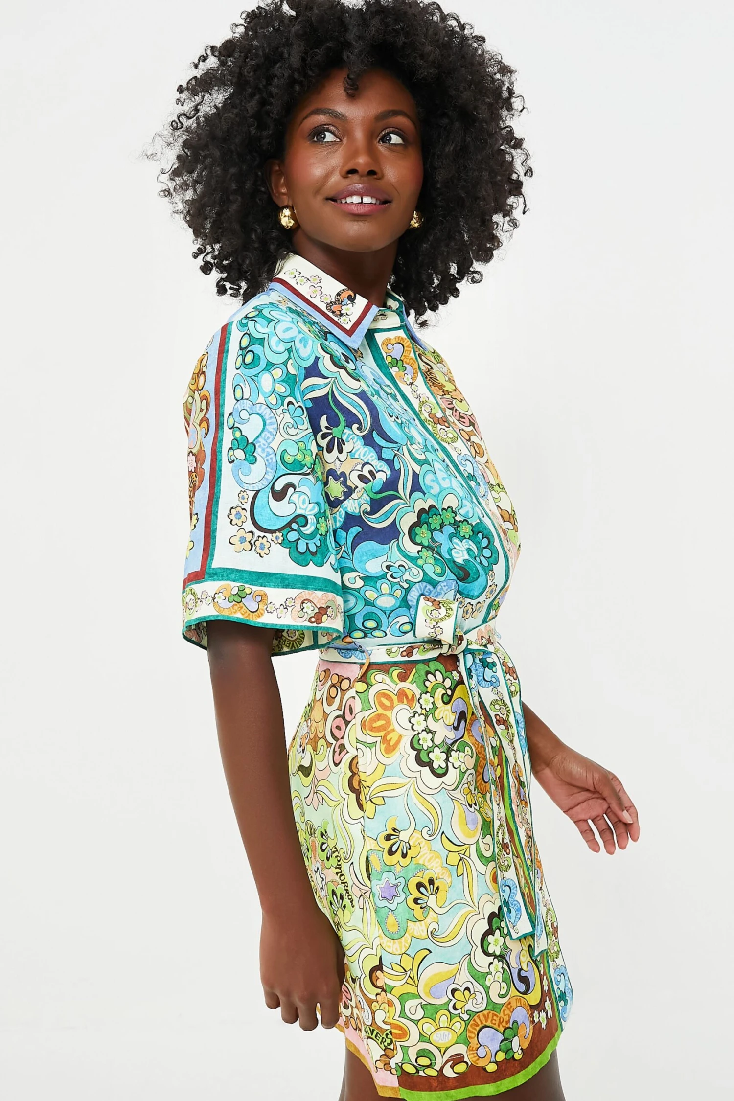 Multi Dreamer Mini Dress 5 Multi Dreamer Mini Dress - Image 3