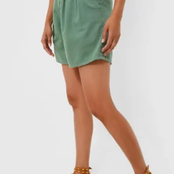 MOTHER Hedge Green The Pleated Chute Prep Short -Deals Raimenti Store eFpOWdenX7QMYy1dgApPS8SgZ2EabI5t 1