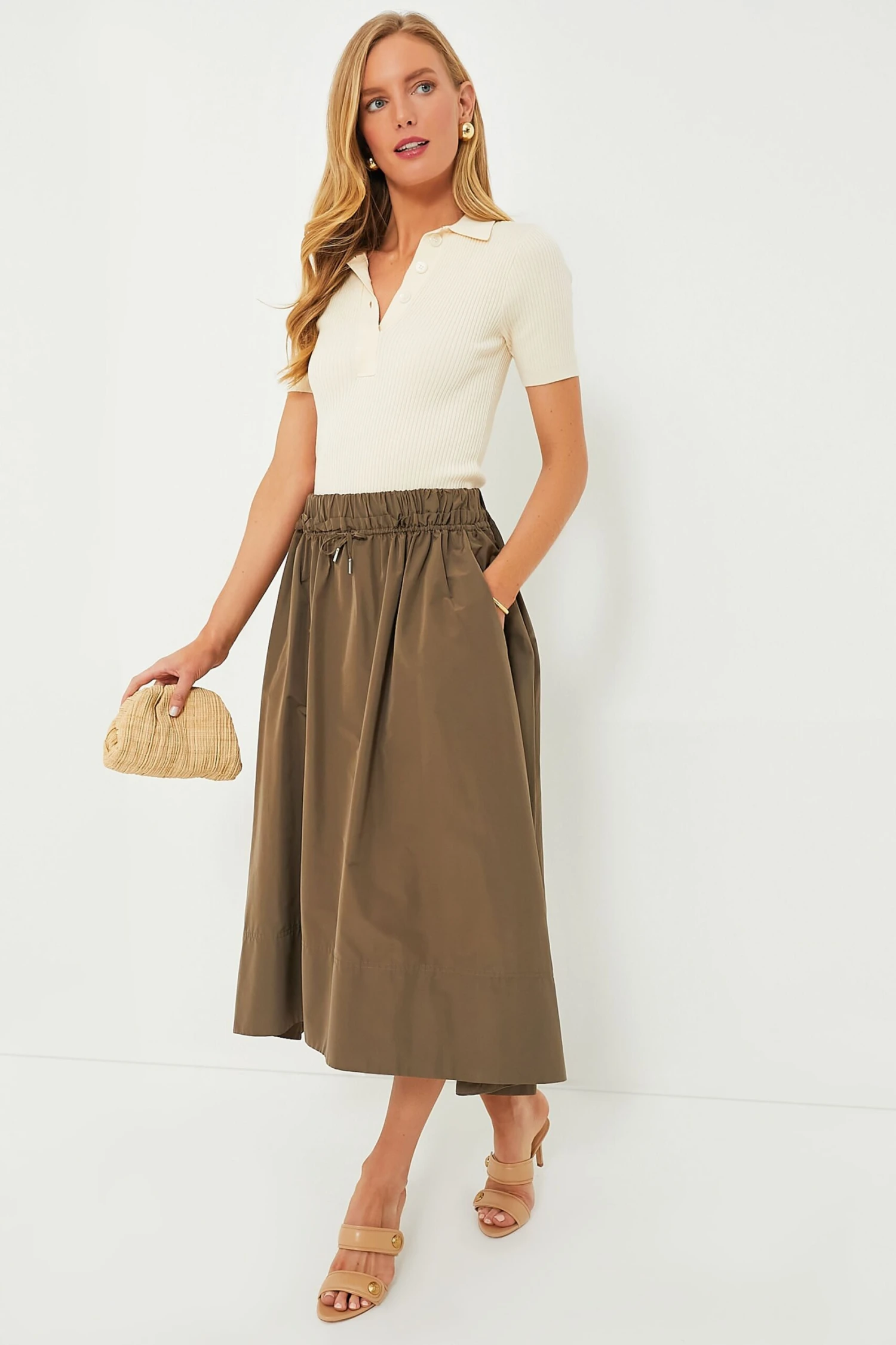 Marella Mud Maman Skirt 4 Marella Mud Maman Skirt - Image 2
