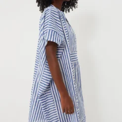 Blue Stripe Emerson Short Caftan -Deals Raimenti Store eTiKERiviar6TReyA9G6LYnsyP9WEqxJ 1