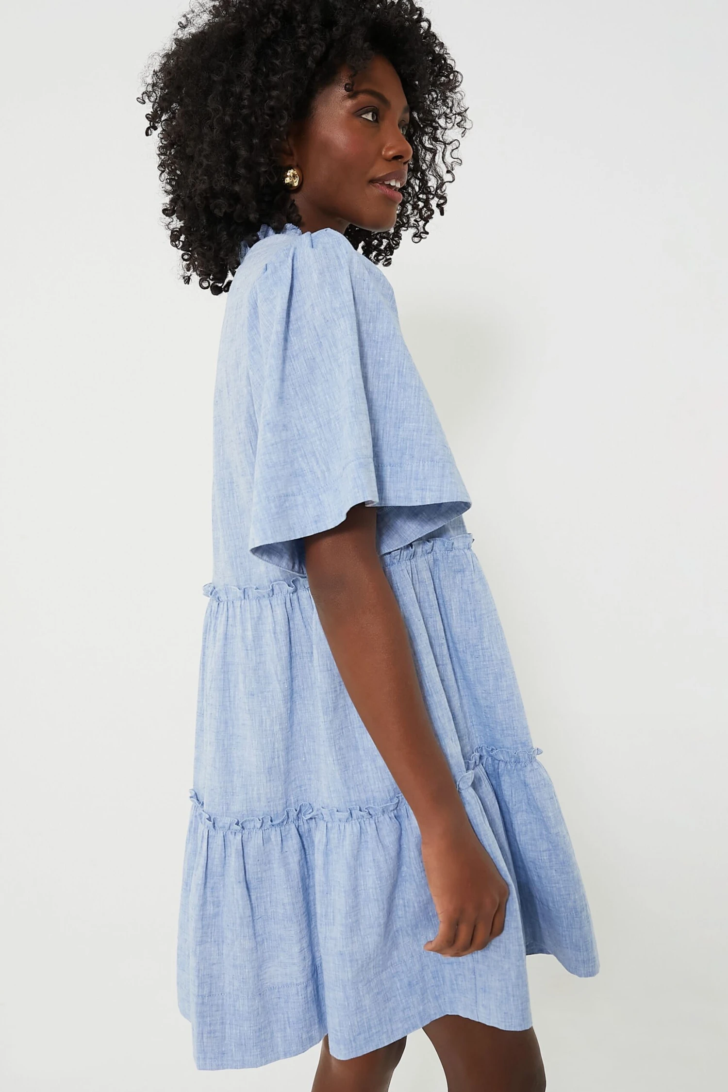 Chambray Crawford Dress 5 Chambray Crawford Dress - Image 3