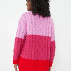 Pink & Red Color Block Scarlett Sweater Dress -Deals Raimenti Store iGQUe2thK4xCHFBi131T97qWhZ8JjckN 1 scaled