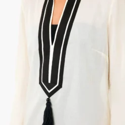 Tory Burch French Cream And Black Solid Tory Tunic 12 Tory Burch French Cream And Black Solid Tory Tunic -Deals Raimenti Store imD3ejj3KtnlViqB8GZsrvlRcC6lMMs9 1 scaled