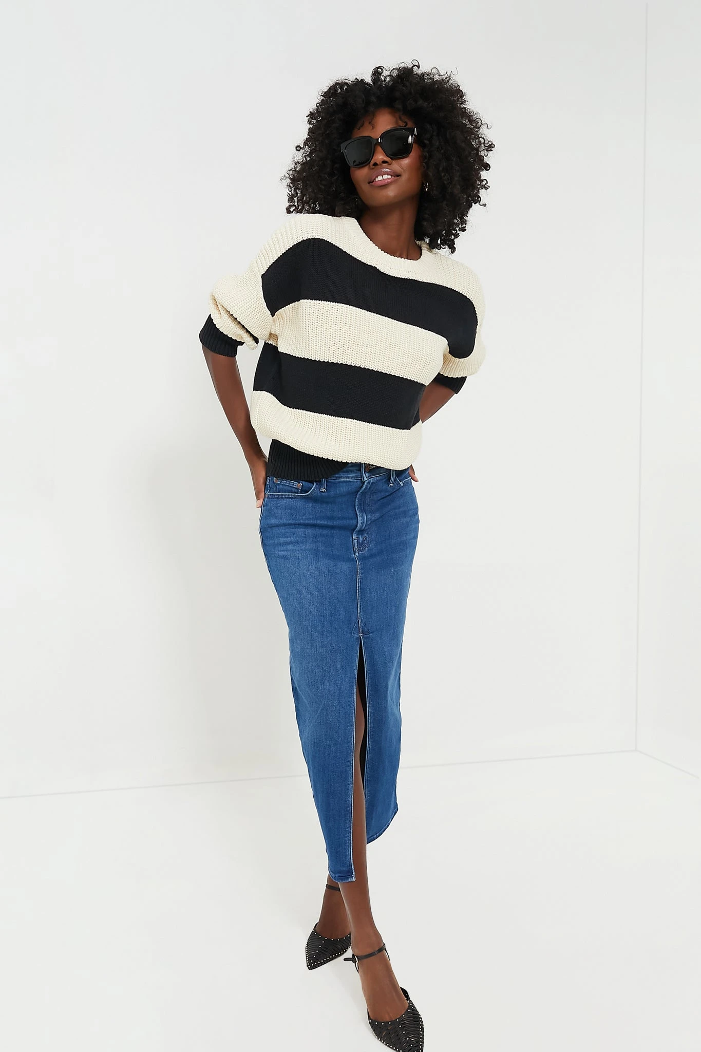 MOTHER How Are Hue? The Reverse Pencil Pusher Skirt 8 MOTHER How Are Hue? The Reverse Pencil Pusher Skirt - Image 6