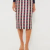 Bordeaux Check Jacquard Cynthia Skirt -Deals Raimenti Store j0a2AIvoiUFzfXUoekvcDgUJvTfR7KOv 1