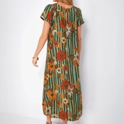 Green Sunflower Stripe Print Moss Sienna Midi Dress -Deals Raimenti Store jc0Alx0O1Qf983RWaMxIYNyXX9ctnx4k 1 scaled