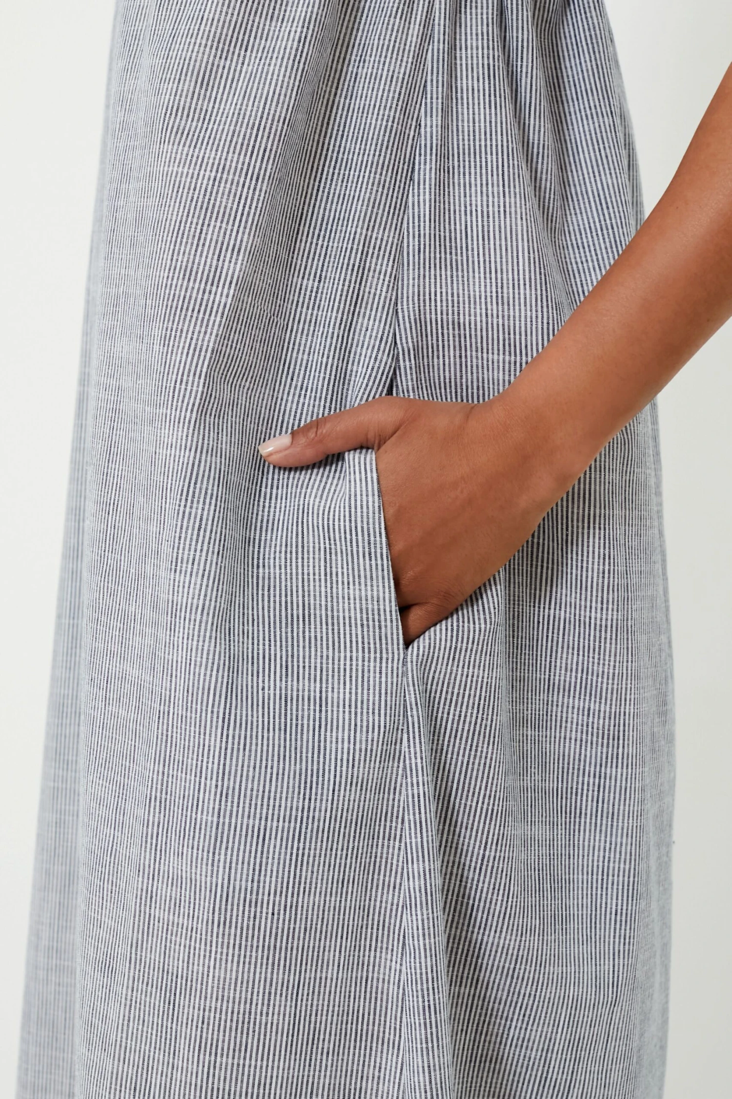 Dark Navy Stripe Donatella Maxi 7 Dark Navy Stripe Donatella Maxi - Image 5