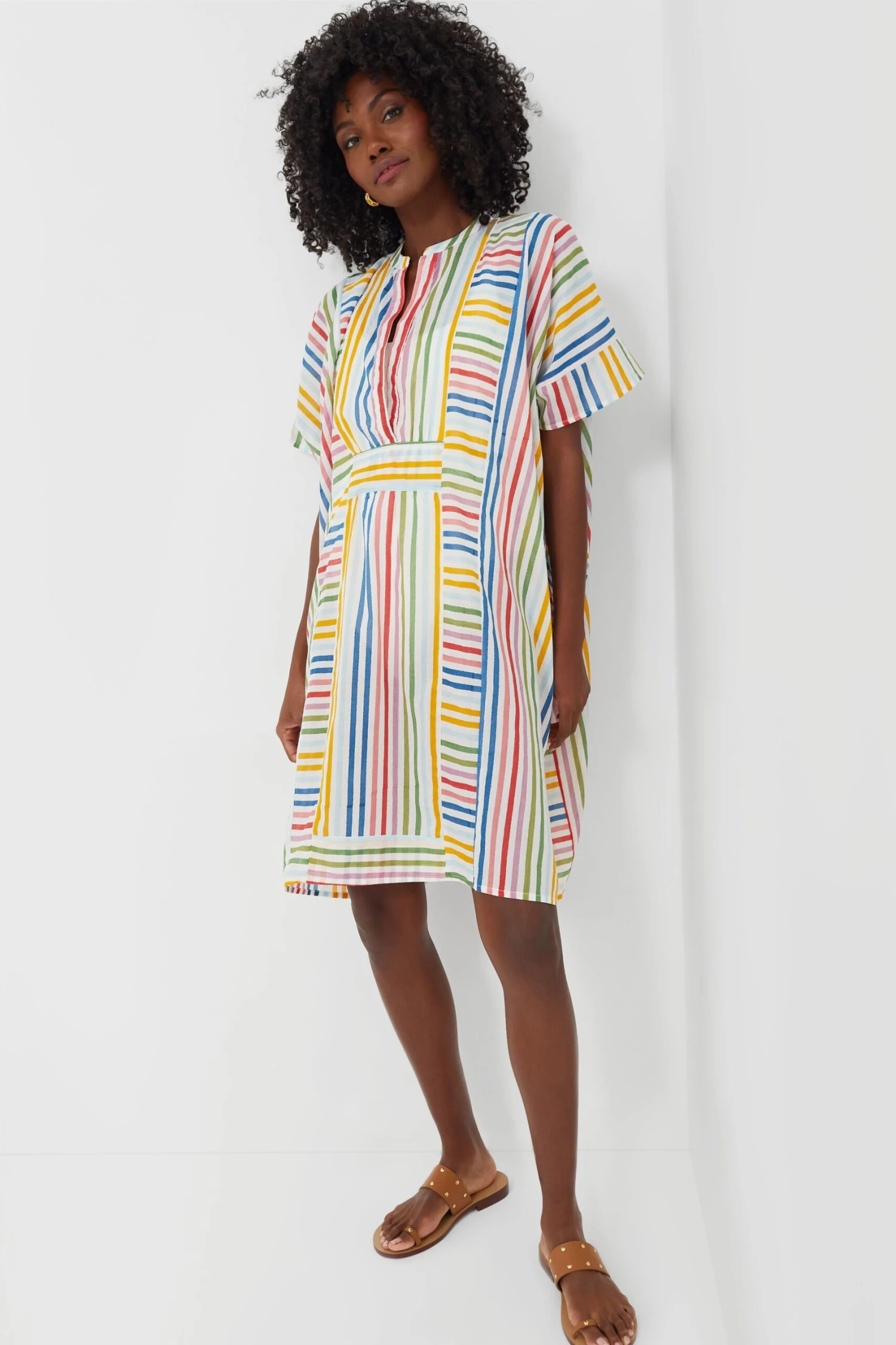 Rainbow Emerson Short Caftan 6 Rainbow Emerson Short Caftan - Image 5