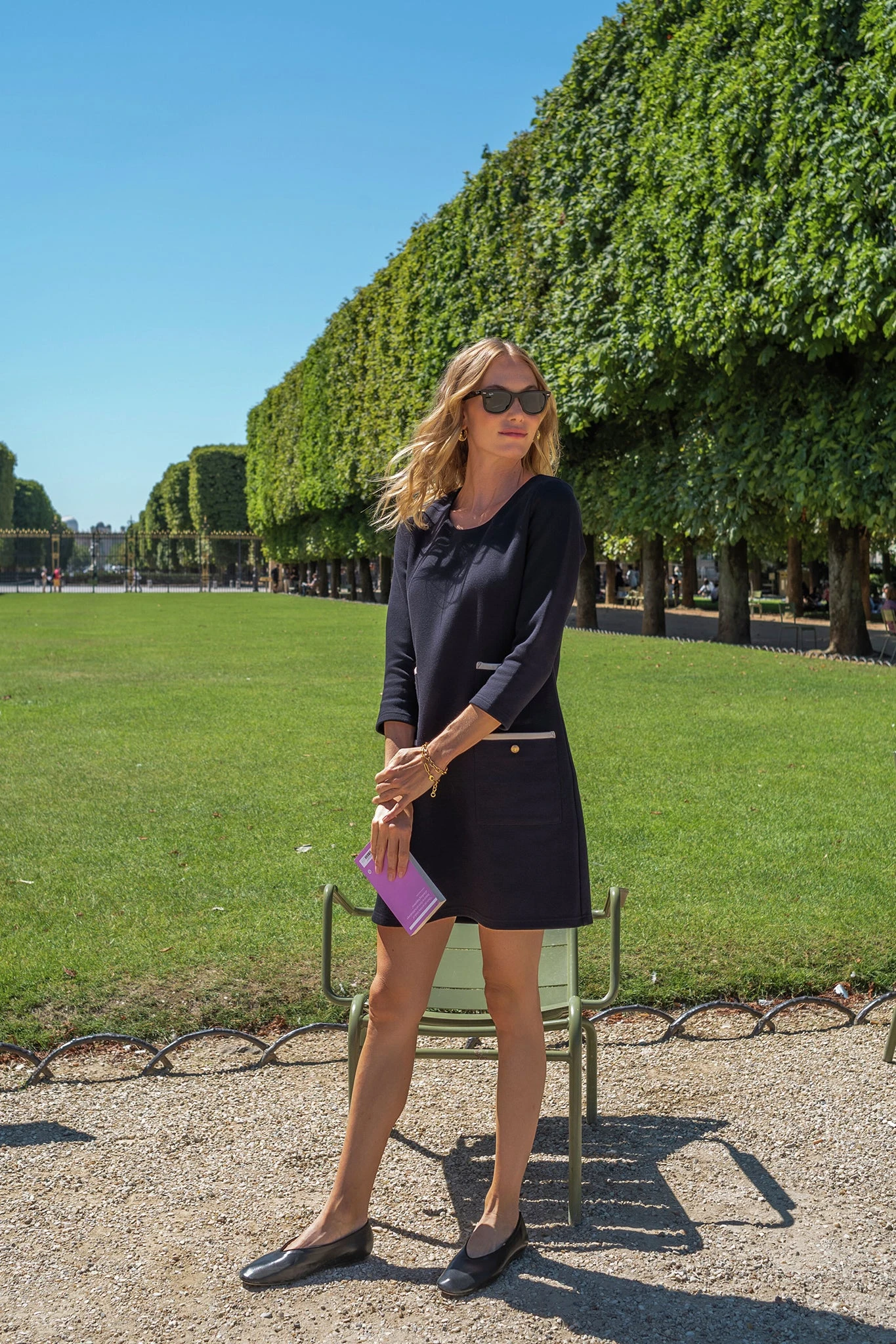 Black Francoise Mod Mini Dress 10 Black Francoise Mod Mini Dress - Image 8