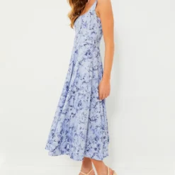 Staud Periwinkle Sketchbook Floral Midi Wells Dress -Deals Raimenti Store q6Op7ak60ftRHsZYmxoIv6I5tLl68Enc 1 scaled