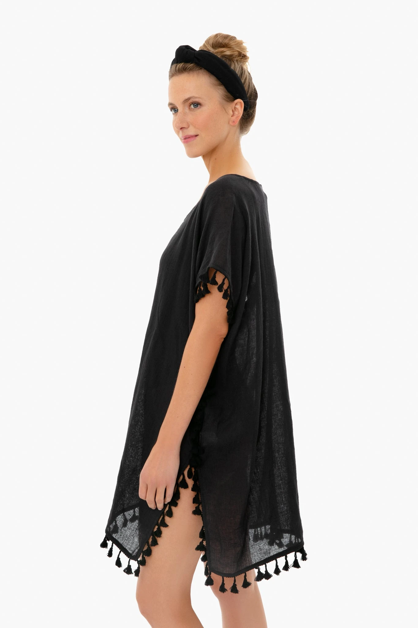 Black Katie Caftan 5 Black Katie Caftan - Image 3