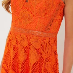 SELF PORTRAIT Orange Lace Midi Dress -Deals Raimenti Store rsLiCejZsh1Z0C7irHhJqlhwQEOVJ6gr 1 scaled