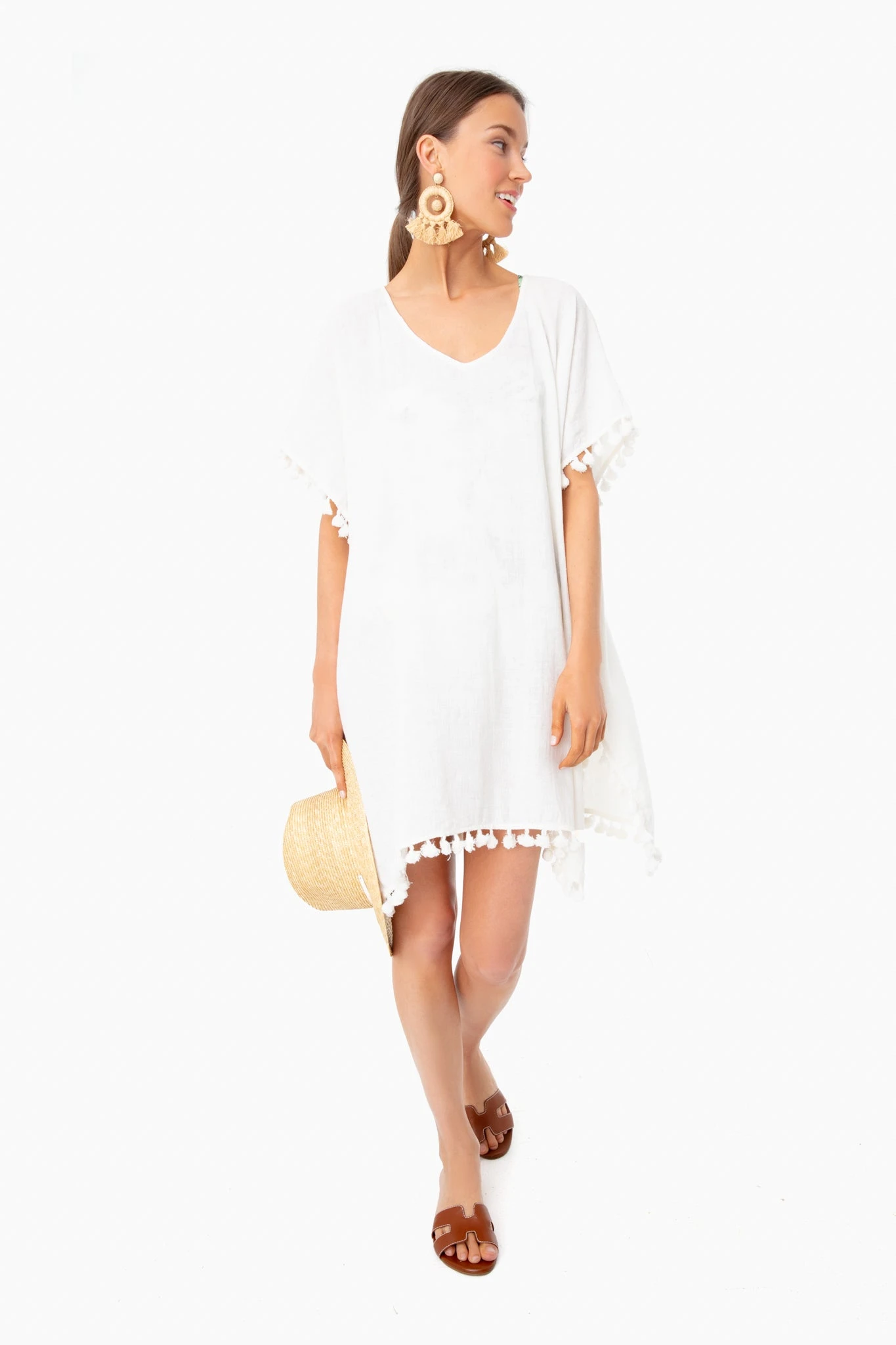 White Katie Caftan 3 White Katie Caftan