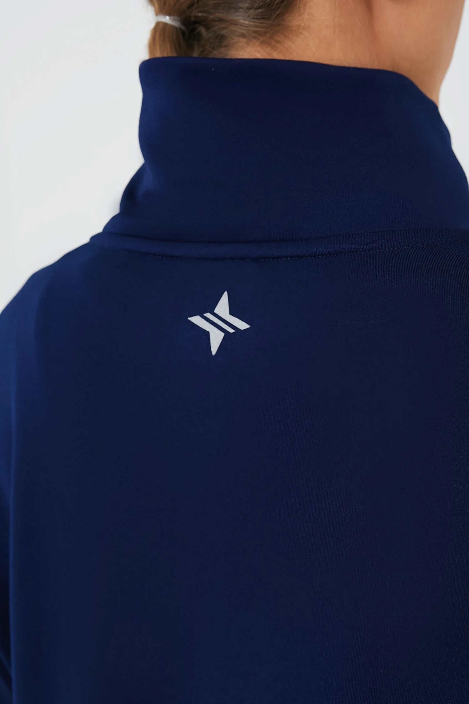 Navy Cinched Natalie Quarter Zip 7 Navy Cinched Natalie Quarter Zip - Image 5