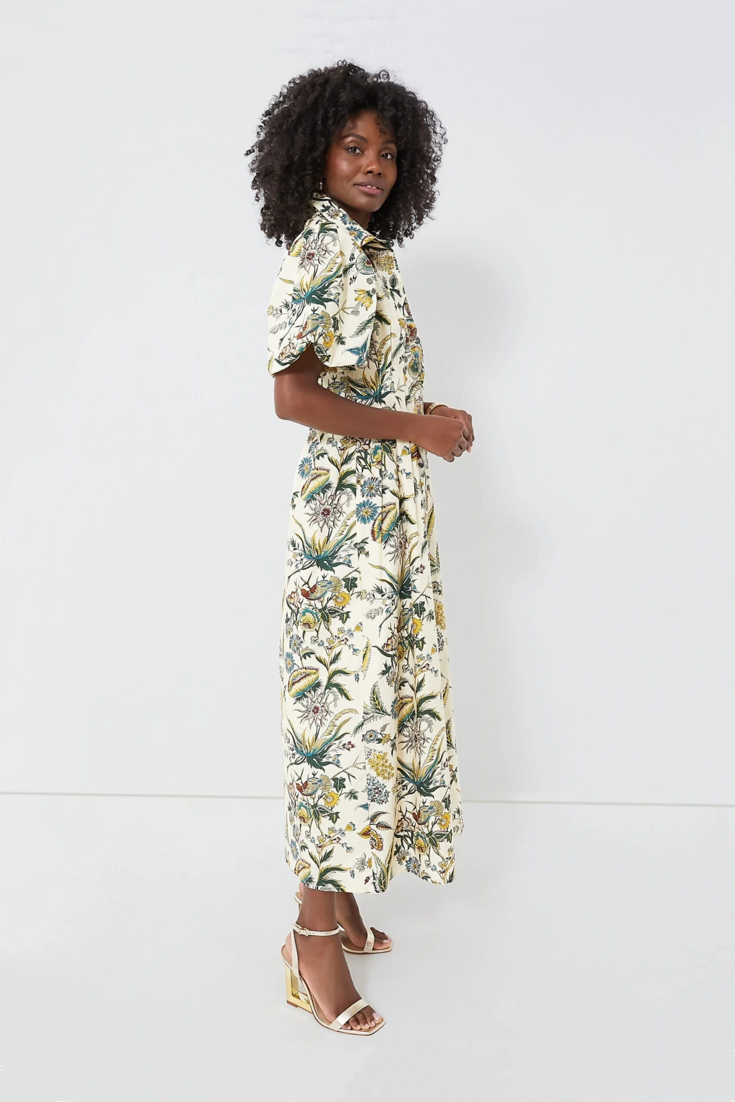 Sharp Floral Delaney Dress 6 Sharp Floral Delaney Dress - Image 4