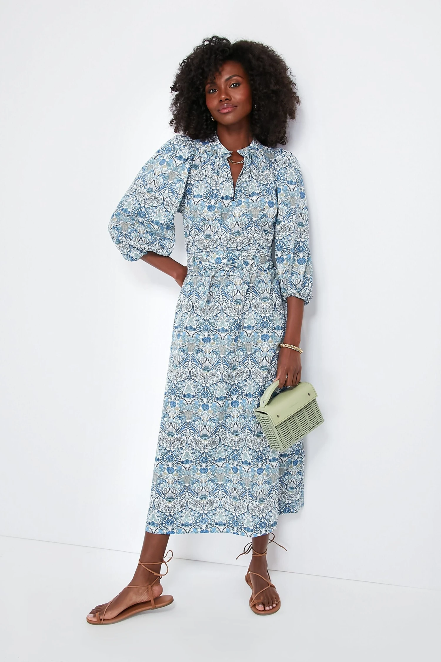 Blue Morris Allotment Maya Dress 3 Blue Morris Allotment Maya Dress